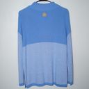 Talbots  Marl Half-Zip Sweater in Blue Iris Pullover Casua Size Large Petite Photo 4