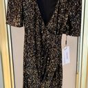 Calvin Klein Gold Sequin Dress Photo 0