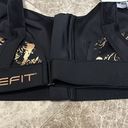 SheFit  Flex Sports Bra Black 3Luxe NWT Photo 9