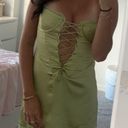 Meshki Green Mini Dress Photo 1