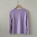 Beyond Yoga Lavender Side Slit Long Sleeve Pullover Photo 1