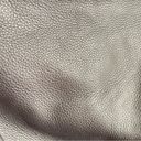 Vera Pelle  Avorio Large Crossbody Bag Purse Genuine pebble Leather ITALY Photo 3