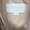 Birdy Grey Size XL Devin Chiffon Convertible Gown Taupe Prom Bridesmaid NEW FLAW Photo 7