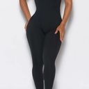 Bombshell sportswear Open Back Tee Bodysuit, Black Photo 5