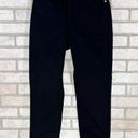 St. John  Signature High Rise Straight Leg Jeans in Black Size 2 Photo 0