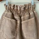 frame denim Frame Washed Sand Paperbag Shorts Size 4 Photo 7