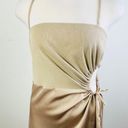 idem Ditto IDEM‎ DITTO Champagne Cut Out Slip Dress Size Medium Photo 8