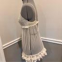 Victoria's Secret Victoria Secret Sexy Lingerie white/Cream Sheer Front Slit Open Size Medium Photo 2