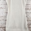 The Range  Primary Rib Carved Mini Dress in Lt Shell White Size XS Sleeveless Photo 8