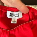 Beginning Boutique Red Top Photo 2