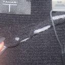 T Tahari  Women's Whipstitched-Trim Dolman-Sleeve Sweater size S- very stretchy‎ Photo 3