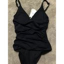 Tommy Bahama New.  black tummy control swimsuit. Normally $149. Size 4 Photo 8