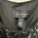 Jessica Simpson  Black Sequin Dress size 12 Photo 3