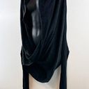 Lululemon  Iconic Wrap Front Long Sleeve Sweater Black 12 Photo 8