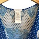 Jessica Simpson NEW  Beach Cover Up Paisley Polka Dot High Lo Maxi Dress Size XL Photo 2