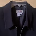 Style & Co  collection, black short zipper blazer, long sleeve lined Photo 1