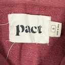 Pact  Womens Size S Full Zip Hoodie Sweater Organic Cotton Athleisure Staple Red Photo 6