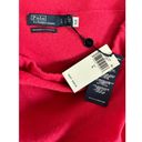 Polo  RALPH LAUREN 100% CASHMERE WRAP MIDI CORAL RED SKIRT LARGE NWT $498 Photo 5