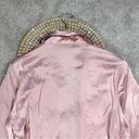Mulberry THXSILK Women’s 19 Momme Mini Robe 100%  Silk Lotus Pink Size M Photo 7