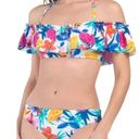 Bleu Rod Beattie New!   Floral Off the Shoulder Bikini Set Photo 0