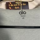 Alo Yoga Alo Streetside Half Zip Sweater - Mint - Size XS Photo 2