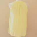 Violet+Claire  yellow halter tank size small Photo 4