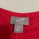 J.Jill  Dress Womens Size S Linen Tank Sheath Basic Boho Lagenlook Classic Photo 2