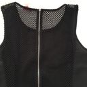 Bongo  mesh Zip up back tank top size juniors plus 1X Photo 3