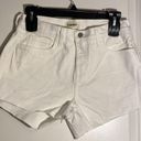 L'Agence  Women's Audrey‎ Mid Rise Shorts Size 25 New With Tags Vintage White Photo 0