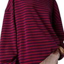 We The Free - Classic Striped Oversized Crewneck. NWOT, size M. Photo 0