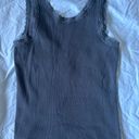 Brandy Melville Ronnie V-Neck Lace Tank Top Photo 1