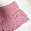 Gold Hinge Athletic Mauve Pleated Mini Skirt Size XXL Photo 5