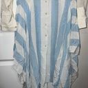 Tommy Hilfiger  White & Blue Striped Star Printed Shirt Dress Size 8 US $490 Photo 2