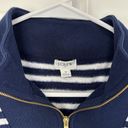 J.Crew  like new quarter zip.  Size 6 Photo 1