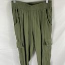 Naked Wardrobe  Green Cargo Jogger Pant Size Medium Photo 1