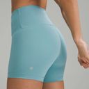 Lululemon Wunder Train High-Rise Shorts 4” - Tidal Teal Photo 2