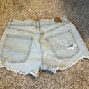 American Eagle Light Wash  Jean Shorts Photo 4