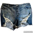 Good American  Bombshell Plus Size Denim Shorts Photo 2