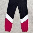 Good American  Colorblock Sweatpants Jogger Size 0 Photo 5