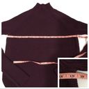 Treasure & Bond  Mock Neck Sweater - Burgundy - Small Photo 2