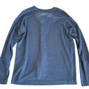 Rails  Leigh Navy Velvet Lace Up Long Sleeve Pullover Knit Top Size Small NWT Photo 6
