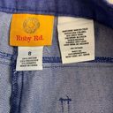 Ruby Rd NWT . Blue Lightweight Denim Cruise Control Pants 8 Photo 3