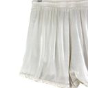 Lounge Blue B Collection Womens Size M  Shorts White Flowy Lightweight Photo 8