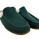 Rothy's  The Scuff Slipper Slip On Merino Wool Sherpa Comfort Green 11M NWOT Photo 1