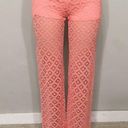 Trina Turk New  Andria sheer crochet pant. Photo 4