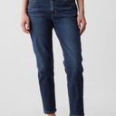 Gap  Mid Rise Ankle Length Girlfriend Jeans Photo 0
