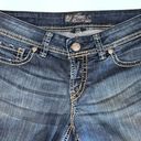 Silver Jeans Capris Suki Womens Jeans Faded Dark Wash Size 29 Photo 1