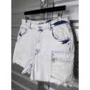 DL1961  Denim Hepburn High Rise Wide Leg Short Mystic Womens Size 32 Photo 6