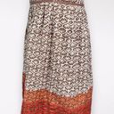 Sophie Max Knee Length Skirt Pleated Colorful Boho Size XS Photo 5