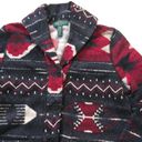 Krass&co NWT LRL Lauren Jeans  Ralph Lauren Southwest Shawl Fleece Cardigan Sweater PXS Photo 2